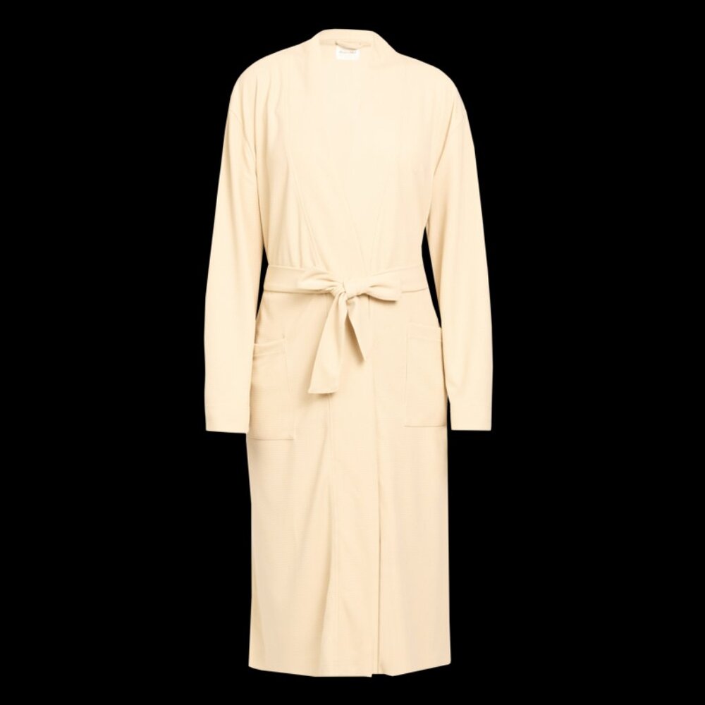 NEW - Line & Dot Waffle Knit Robe - S/M